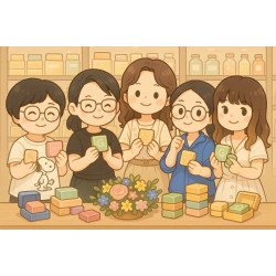 手工皂114-8  第一組 #皂五人#潘#尋#JL#Shry#嬌 