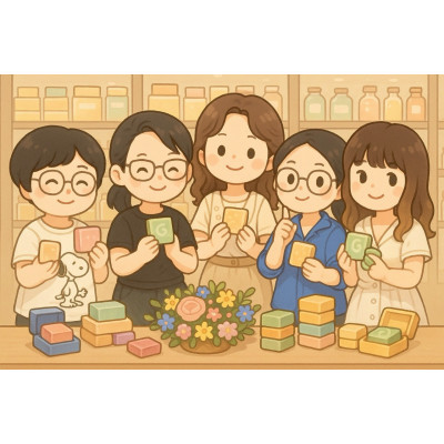 手工皂114-8  第一組 #皂五人#潘#尋#JL#Shry#嬌 