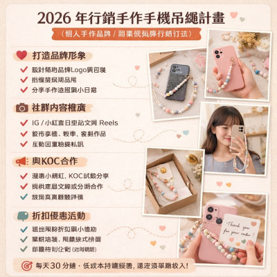 繖拍班115-1 #11號 #溱 #作品 #手作,手機吊飾