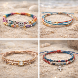 網拍班115-1 #15號 #甜心 #作品 #美睫 #手作手鍊