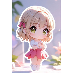 網拍班115-1#20號 #襪子IP #文創設計 #Line貼圖 #人像Q版鑰匙圈 #似顏繪 #插畫 #公仔